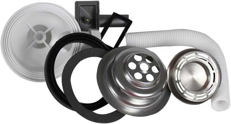 Talea 114mm-es konyhai mosogató szűrő túlfolyással XK267GE