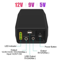 TalentCell 12.8V 6000mAh LiFePO4 baterija/power bank za LED trake i kamere 2