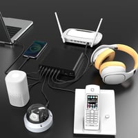 TalentCell Mini UPS 27000mAh 98Wh Szünetmentes Tápegység - 12V/9V/5V Kimenettel LED Lámpákhoz, CCTV Kamerákhoz, Okostelefonokhoz 5