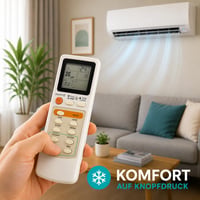 Náhradný diaľkový ovládač TALENTEC Home pre klimatizácie Mitsubishi, Firstline, Hitachi a Coventry | MSD-09NV, AR848, E02448426 | Nie je univerzálny | Dosah 8 m | Biely 5