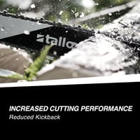 Tallox láncfűrész lánc 3/8" 1,1 mm 40 szem - 30 cm - 3 db 2