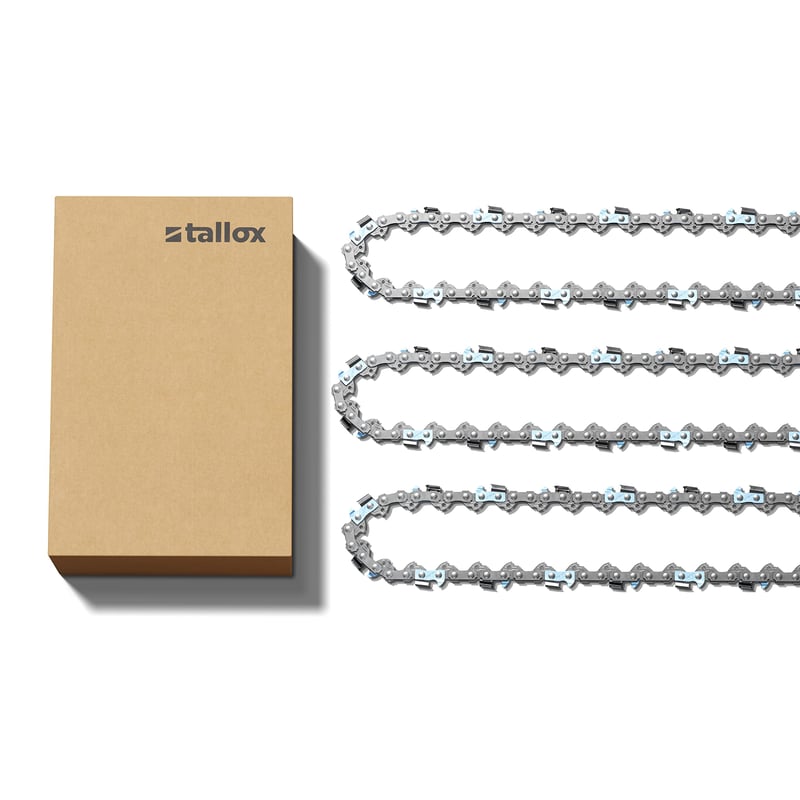 Pílová reťaz Tallox 3/8" 1,1 mm 40 článkov - 30 cm - 3 ks