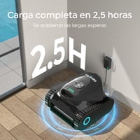 Robotický bazénový vysávač TALOSBO C1 – Čistenie dna a stien, 180-minútová výdrž batérie, dvojitá filtrácia, 3 motory, ovládanie cez aplikáciu, pre bazény do 150 m² 9