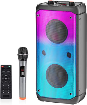 TAMPROAD 80W Bluetooth Hangszóró TWS Szubwoofer LED Kültéri Parti
