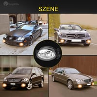 TangMiGe első ködlámpa 1 pár átlátszó búrával Mercedes W169 W211 7