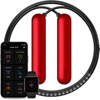 TANGRAM Factory Smart Rope LED Švihadlo - Zobrazenie fitness údajov počas skákania - veľkosť M, chróm 1