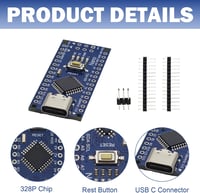 Tanmote Nano V3 5 darabos mikrovezérlő szett USB-C Arduino kompatibilis 3