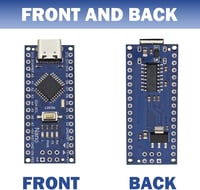 Tanmote Nano V3 5 darabos mikrovezérlő szett USB-C Arduino kompatibilis 4