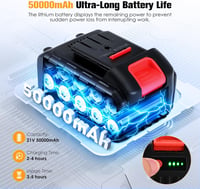 Tanniws Akkumulátoros Varrógép 50000 mAh 21V Hordozható Elektromos Zsákvarró Gép Textil Papír Jutazacskó Gabonazacskó Varráshoz 6