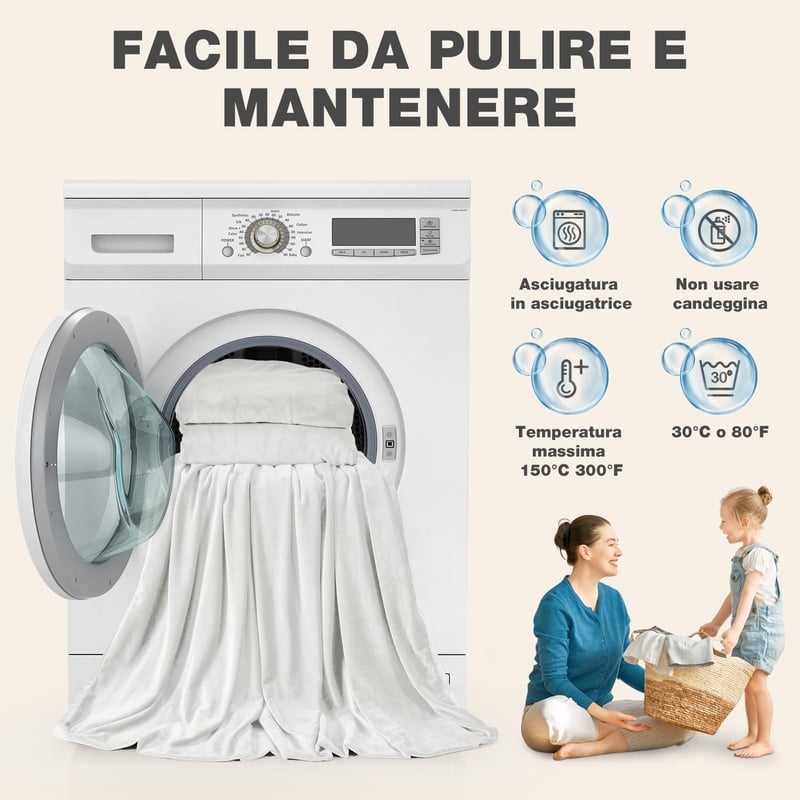 TAOCOCO Rugalmas Ágyfej Huzat 180-200cm Fehér Plüss Velúr Mosható