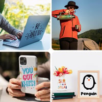TAOYIO Smart Vinyl Permanent fólia pre Cricut Joy – 14 cm x 30,5 cm, samolepiaca vinylová súprava na notebook, telefón, stenu, 36 ks 5