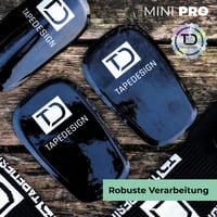 Tapedesign Mini chrániče holení, ultraľahké, flexibilné, protišmykové futbalové chrániče pre deti aj dospelých 2