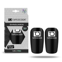 Tapedesign Mini chrániče holení, ultraľahké, flexibilné, protišmykové futbalové chrániče pre deti aj dospelých 1
