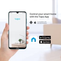 Tapo 1080P HD WiFi detská pestúnka, vnútorná bezpečnostná kamera pre bábätká, domácich miláčikov a seniorov, detekcia zvuku, detekcia osôb, obojsmerný zvuk, IR nočné videnie, kompatibilná s Alexou 8