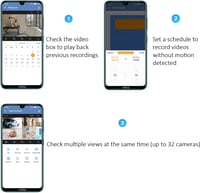 Tapo C100 Mini Okos Biztonsági Kamera 1080p Éjszakai Látással és Kétirányú Hanggal 7