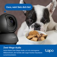 Cameră de supraveghere interior Tapo C201 360° WiFi, 1080P, vedere nocturnă, senzor de mișcare, audio bidirecțional, compatibilă cu Alexa și Google Assistant, pentru bebeluși și animale de companie 8
