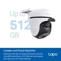 Cameră de supraveghere exterioară Tapo C51A 2K WiFi, rotire 360°, vedere nocturnă color completă 7
