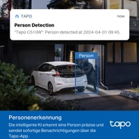 Cameră de supraveghere exterioară Tapo C51A 2K WiFi, rotire 360°, vedere nocturnă color completă 4