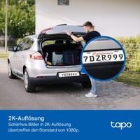 Cameră de supraveghere exterioară Tapo C51A 2K WiFi, rotire 360°, vedere nocturnă color completă 9