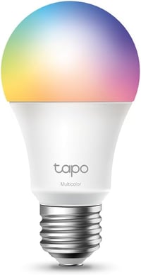 Tapo L530E E27 WiFi okos izzó, színváltó, dimmer, Alexa kompatibilis - 806 lm 1
