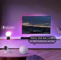 Tapo L530E E27 WiFi okos izzó, színváltó, dimmer, Alexa kompatibilis - 806 lm 7