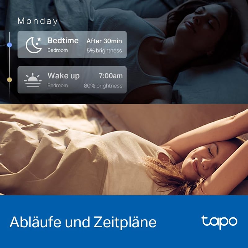 Tapo L530E E27 WiFi okos izzó, színváltó, dimmer, Alexa kompatibilis - 806 lm