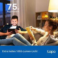 Tapo L535E okos WiFi E27 izzó, többszínű, dimmelhető, Matter/Alexa/Google kompatibilis 3