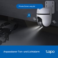 Vonkajšia bezpečnostná kamera Tapo TP-Link C520WS, 2K 4MP, farebné nočné videnie Starlight, 360° otáčanie, vodoodolnosť IP66, AI detekcia, čierna, cloud a 8