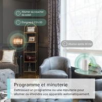 Tapo P100 WiFi okos konnektor - 10A, Type E (FR), 1 db 5