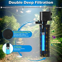 Tararium belső akváriumi szűrő UV funkcióval 300-1200 literes tartályhoz 3