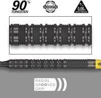 Target Darts Bolide Void 10 90% Volfrám Soft Tip Dartnyílak Szett 3
