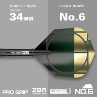 Target Darts Cult Envy 10 90% Volfrám Soft Tip Darts Szett 4
