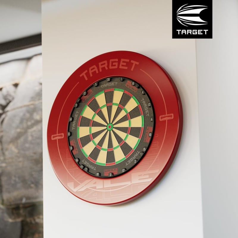 Target Darts Goal Sisal Dartboard 360° LED Fénnyel, Turnament Acél Darts Tábla