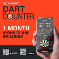 Target Darts Josh Rock Gen 1 acél hegyű darts szett, 90% volfrám, 22-25G, Swiss Point 7