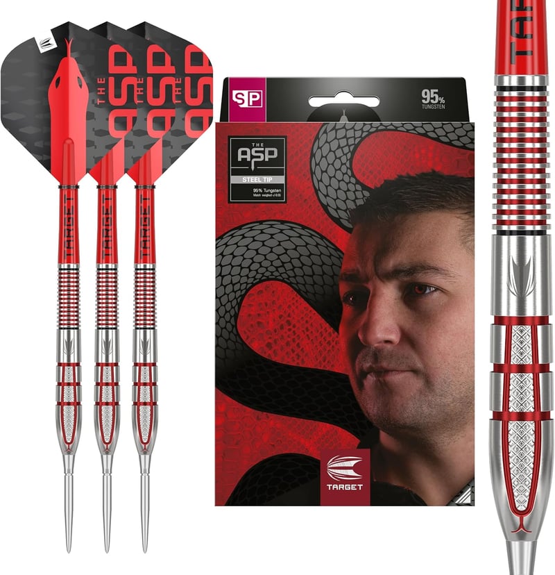 Target Darts Nathan Aspinall Gen 2 95% Volfrám Acélhegyű Dartszett