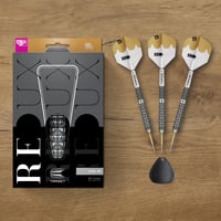 Sada šípok Target Darts Redux 90 % Wolfram so špičkami Swiss Point (Barrel 03) 24 g | Letky Pro Ultra Nr.6 a násadky Pro Grip, zlaté hroty DX Points a nástroj SP 5