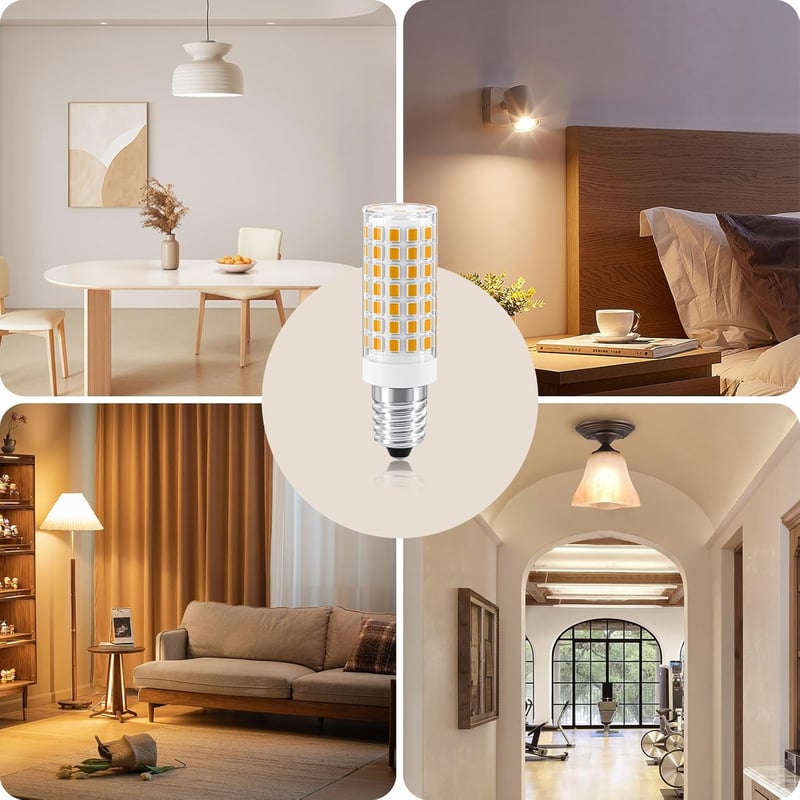 TASMOR E14 LED izzó 5W meleg fehér 800 lm 3000K 2db csomag