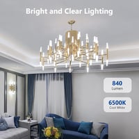 TASMOR G9 LED 8W Hidegfehér 6500K 840 Lumen 5 db - Energiatakarékos 2