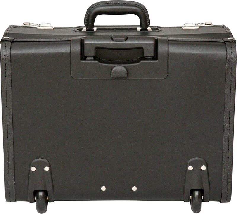 TASSIA Pilóta Táska - Laptop és Iratok Tárolására - Üzleti Utazáshoz, Kézipoggyászként Használható Bőrönd