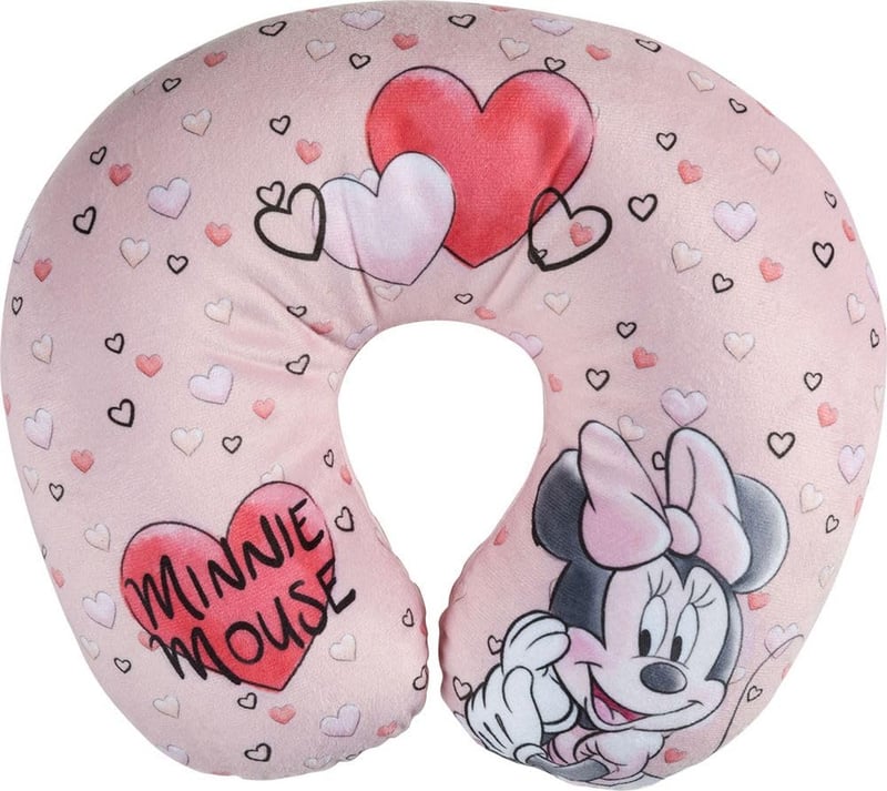 Pernă de călătorie pentru copii Tataway Minnie Mouse - Pernă pentru gât pentru călătorii
