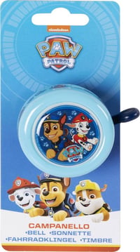 Sonerie de bicicletă Tataway Paw Patrol pentru băieți – sonerie metalică bleu, se montează pe ghidon, cu șuruburi 4