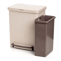 Odpadkový kôš na triedenie odpadu TATAY Ecohome 25 l, 100 % recyklovaný plast bez BPA, na vnútorné aj vonkajšie použitie 1