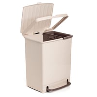 Odpadkový kôš na triedenie odpadu TATAY Ecohome 25 l, 100 % recyklovaný plast bez BPA, na vnútorné aj vonkajšie použitie 4