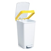 Odpadkový kôš s pedálom TATAY Smart 26x36x47 cm, systém na triedenie odpadu z recyklovaného plastu bez BPA, vhodný do interiéru aj exteriéru 3