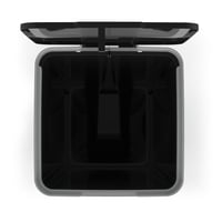 Coș de gunoi cu pedală TATAY Smart, 33x31x67 cm, plastic fără BPA, deschidere cu pedală, negru — Zgâriat (stare: vezi a 2-a poză) 8