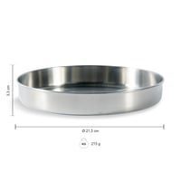 Tigaie de camping Tatonka Pan Multi Ø 21,5 cm din oțel inoxidabil (18/8) - Rezistentă la acizi din fructe, sigură pentru contactul cu alimentele 3