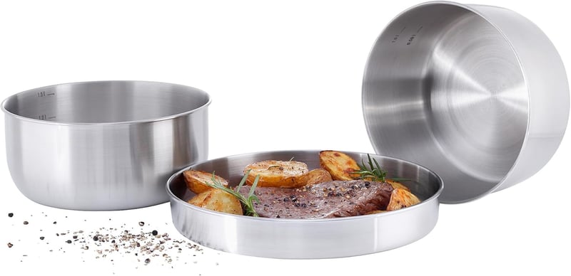 Tatonka Plain Multi Pot szóscsatornás edénykészlet 21,5 cm