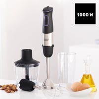 Taurus 1000W Kézi Mixer 20 Fokozat Turbó Funkcióval Rozsdamentes Pengékkel 2