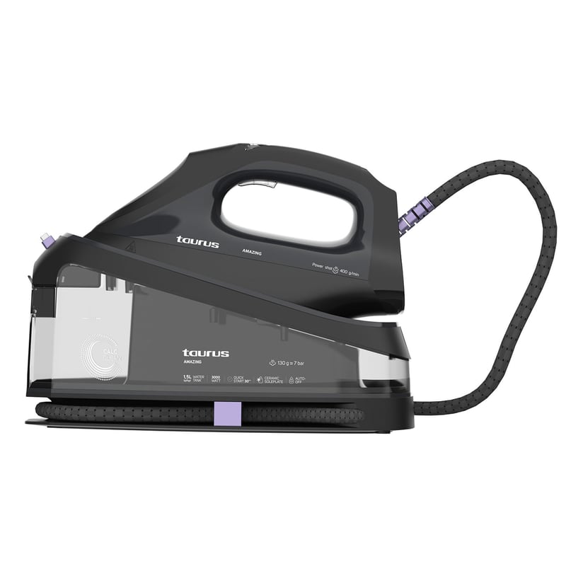 Parná stanica Taurus Amazing SSD3002 3000 W – keramická žehliaca plocha, 1,5 l nádržka