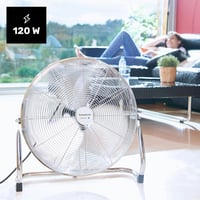 Stojanový ventilátor Taurus Sirocco 18, 120 W, priemer 45 cm, 3 rýchlosti, kovové lopatky, nastaviteľný uhol sklonu, protišmyková základňa 2